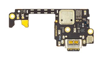 Motorola Edge 20 Pro Deska vč. Dobíjecího Konektoru (Service Pack)