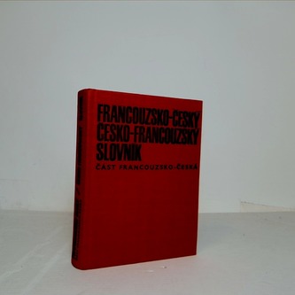 Francouzsko-český , česko-francouzský slovník- část francouzsko česká