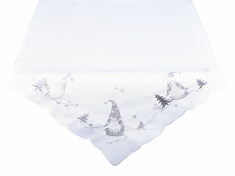 Ubrus Vánoční, Vánoční trpaslíci, bílý pr. 150