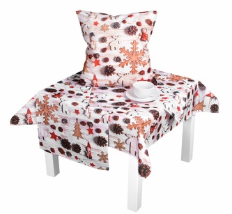 Ubrus vánoční, Vánoční dekorace 85 x 85 cm