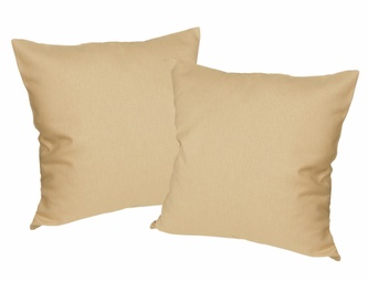 Návlek na Polštář, Bavlněný, béžový