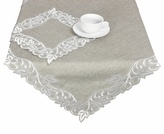 Ubrus celoroční, Hradní ornament, šedý 40 x 140 cm