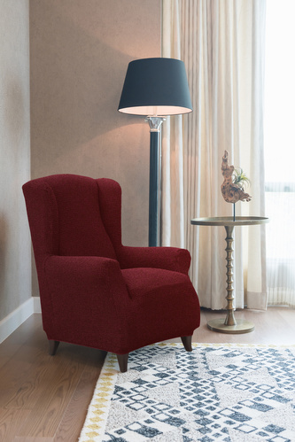 Potah multielastický typ UŠÁK, Denia, bordový