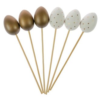 VEJCE GLAMOUR NA ŠPEJLI 12 CM, 6 KS