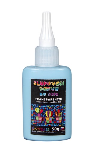ARTEMISS Slupovací barva transparentní 50g, světlá tyrkysová