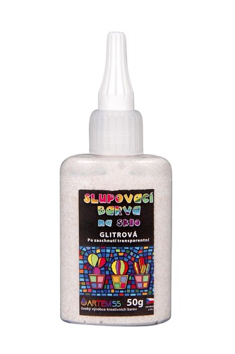 ARTEMISS Slupovací barva glitrová transparentní 50g, zlatá tmavá