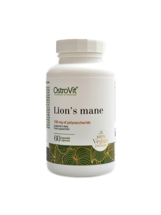 Ostrovit - Lions mane VEGE 60 kapslí hericium