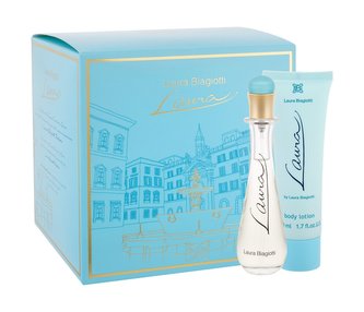 Laura Biagiotti Laura toaletní voda 25 ml + tělové mléko 50 ml Laura Biagiotti Laura toaletní voda 25 ml + tělové mléko 50 ml