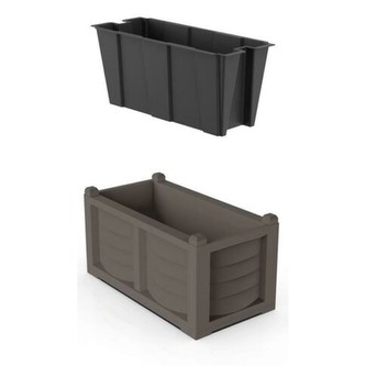 BAMA Truhlík set ARREDO, barva cappuccino