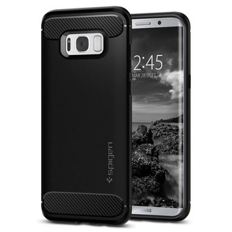 Spigen Rugged Armor, black - Samsung Galaxy S8