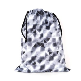 Worek szkolny szary w kratę