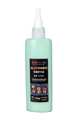 ARTEMISS Slupovací barva transparentní 100g, zelená