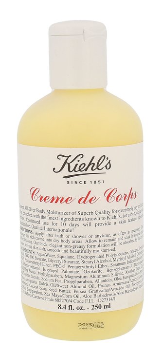 Kiehl´s Creme de Corps Tělové mléko 250 ml pro ženy Tester