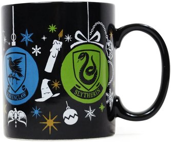 Keramický hrnek Harry Potter: Bradavické koleje (objem 400 ml)