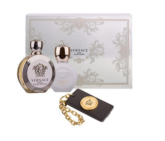 Versace Eros Pour Femme parfémovaná voda 100 ml + tělové mléko 100 ml + visačka na zavazadla
