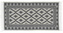 Kusový oboustranný vzorovaný koberec - běhoun KILIM RAM tmavě šedá 70x140 cm Multidecor
