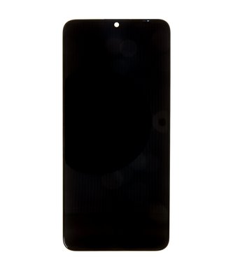 Honor X7a LCD Display + Dotyková Deska + Přední Kryt Black (Service Pack)
