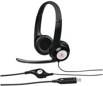 Logitech Corded USB Headset H390 - EMEA - OFF-WHITE