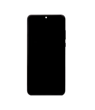 Huawei P30 Lite LCD Display + Dotyková Deska + Přední Kryt Black (pro 24MP foto) (Service Pack)