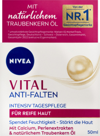 Nivea Vital posilující denní krém, 50 ml