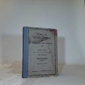 Česká čítanka pro čtvrtou třídu škol středních