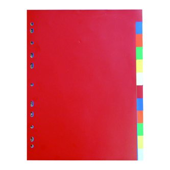 Rozdružovač A4, 2x6 barev PP 120my