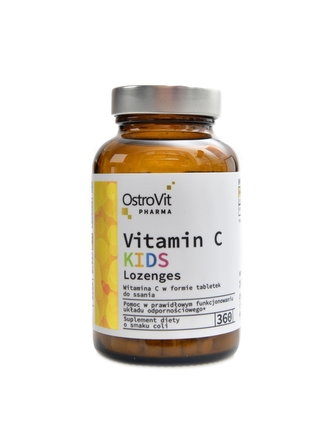 Ostrovit - Pharma vitamin C kids lozenges 360 tablet dětský vitamín C