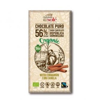Čokoláda Chocolates Solé - 56% SKOŘICE