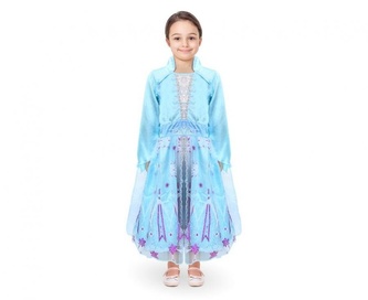 Dětský kostým sněhová královna 2 až 4 let Vel. 98 - 110 cm, Godan