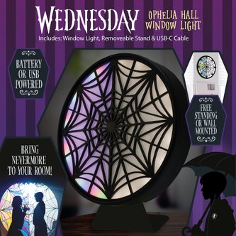 Světlo LED Okno Wednesday