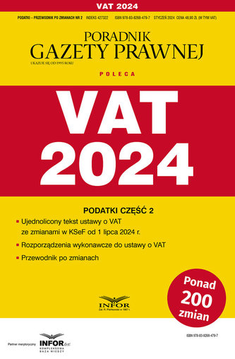 VAT 2024 Podatki Przewodnik po zmianach 2/2024