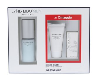 Shiseido MEN pleťový gel MEN Hydro Master Gel 75 ml + čisticí pěna MEN Cleansing Foam 30 ml + oční krém MEN Total Revitalizer Eye 3 ml