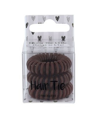 2K Hair Tie Gumička na vlasy 3 ks Brown pro ženy