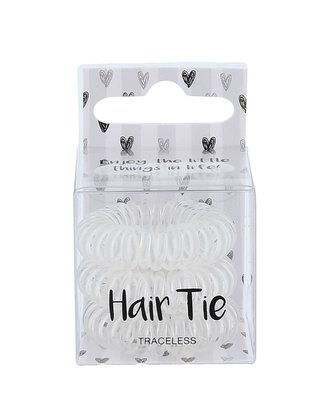 2K Hair Tie Gumička na vlasy 3 ks Clear pro ženy