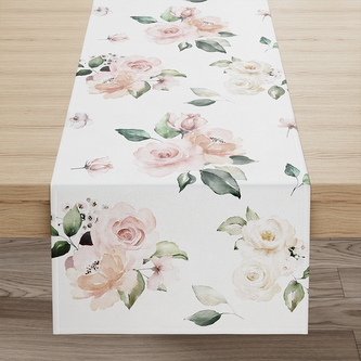 Dekrační velvetový ubrus - běhoun na stůl LANOSA 40x180 cm Mybesthome