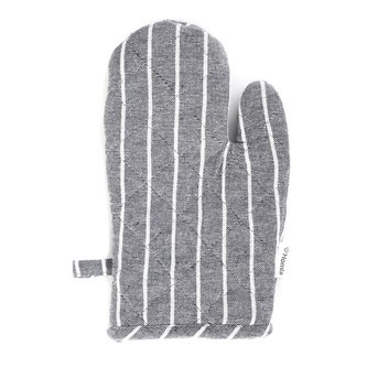 Kuchyňská bavlněná rukavice | MAKELY | pruhovaná modrá | 16x26 cm | 869865