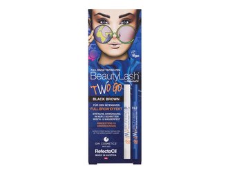 RefectoCil BeautyLash Barva na obočí Two Go 1 balení Black Brown Tinting Pen pro ženy
