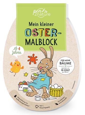 Mein kleiner Oster-Malbloock für Kinder ab 4 Jahren