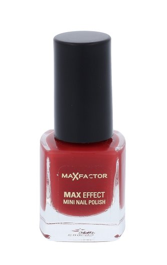 Max Factor Max Effect Lak na nehty 4,5 ml 62 Lady Scarlet Mini pro ženy
