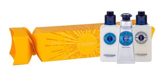 L´Occitane Shea Butter sprchový krém 30 ml + tělové mléko 30 ml + krém na ruce 10 ml