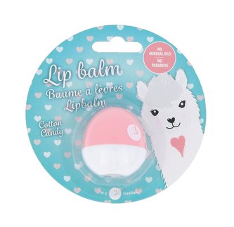 2K Animal Lip Balm Balzám na rty Lama 11 g Cotton Candy pro ženy