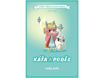 Komiks, v němž jsi malou hrdinkou: Káťa a poděs - Velký útěk (gamebook)