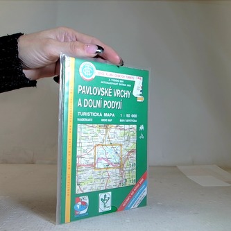 Pavlovské vrchy a Dolní Podyjí soubor turistických ma 1 : 50 000