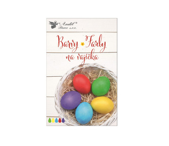 Barvy na vajíčka tablety, 5ks