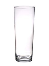 VÁZA "DONNA" 9.4X24CM SKLO