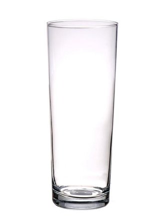 VÁZA "DONNA" 9.4X24CM SKLO