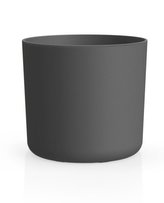 obal d25cm LORA antracit, matná, plast