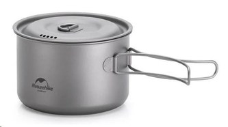 Naturehike titanový hrnec střední TDG02 1300ml 164g