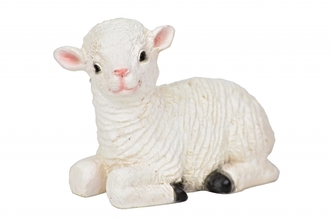 Polyresinový beránek 10x13x6,5 cm