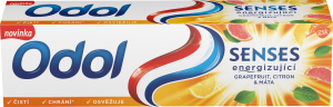 Odol Senses Energizující grapefruit, citron a máta zubní pasta, 75 ml
